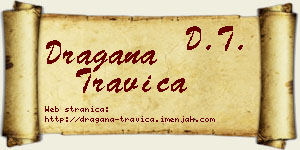 Dragana Travica vizit kartica